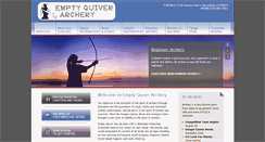 Desktop Screenshot of emptyquiver.com